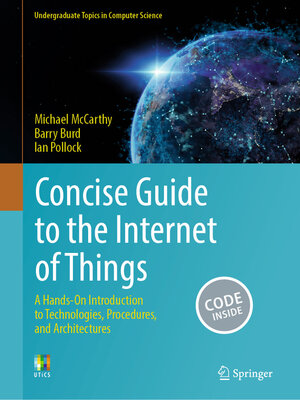 cover image of Concise Guide to the Internet of Things